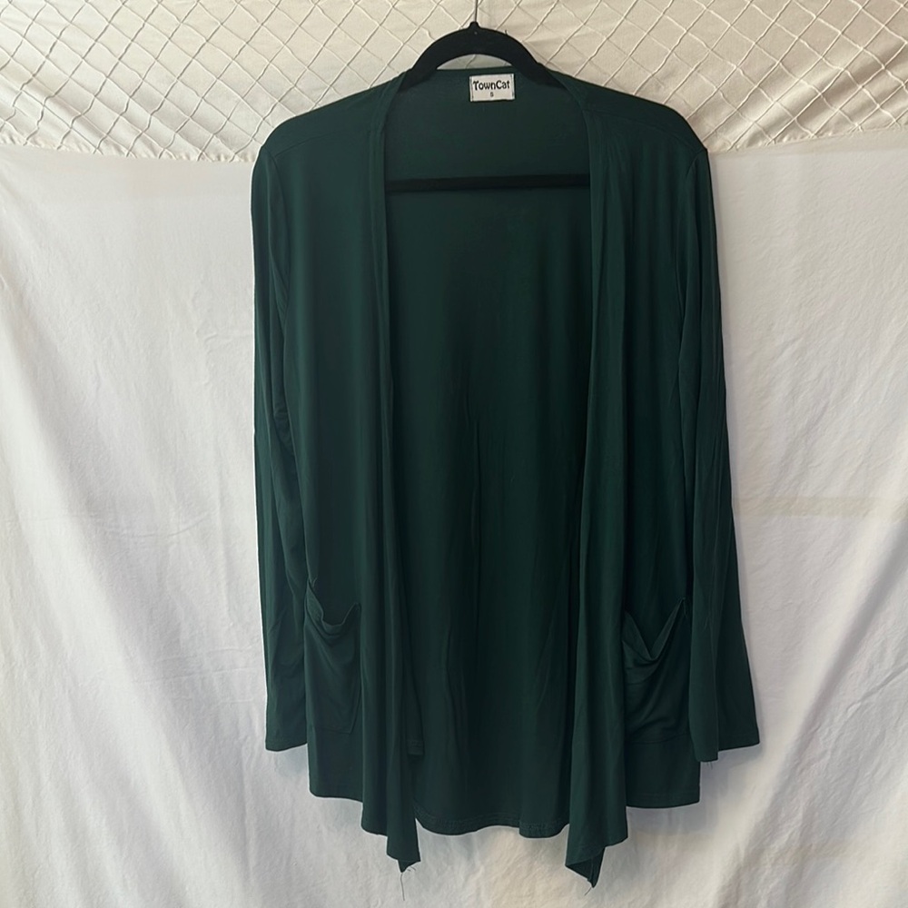 Women's Green Cardigan